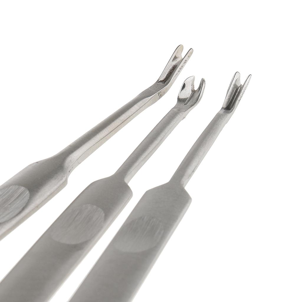 Leather Edge Beveler Set - Stainless Steel Leathercraft Tools Set Edge