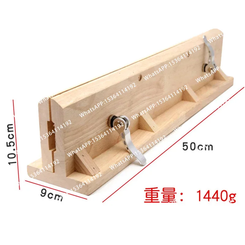 Leather Stitching Pony Clamp - Wooden Leather Retaining Clip Hand-Stitched Sewing