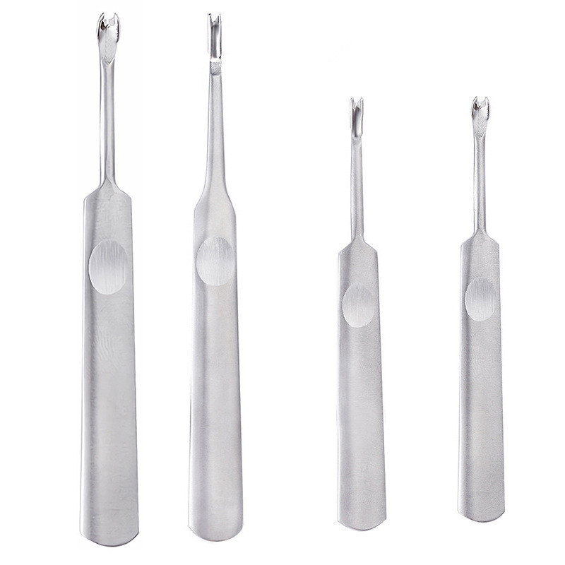 Leather Edge Beveler Set - 4Pcs Leather Groover Skiving Tool Set