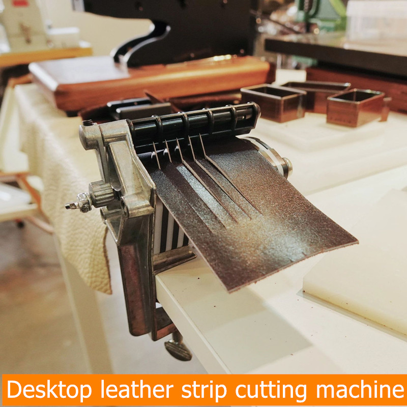 Leather Splitting Machine - DIY Desktop Leather Strip Cutting Machine