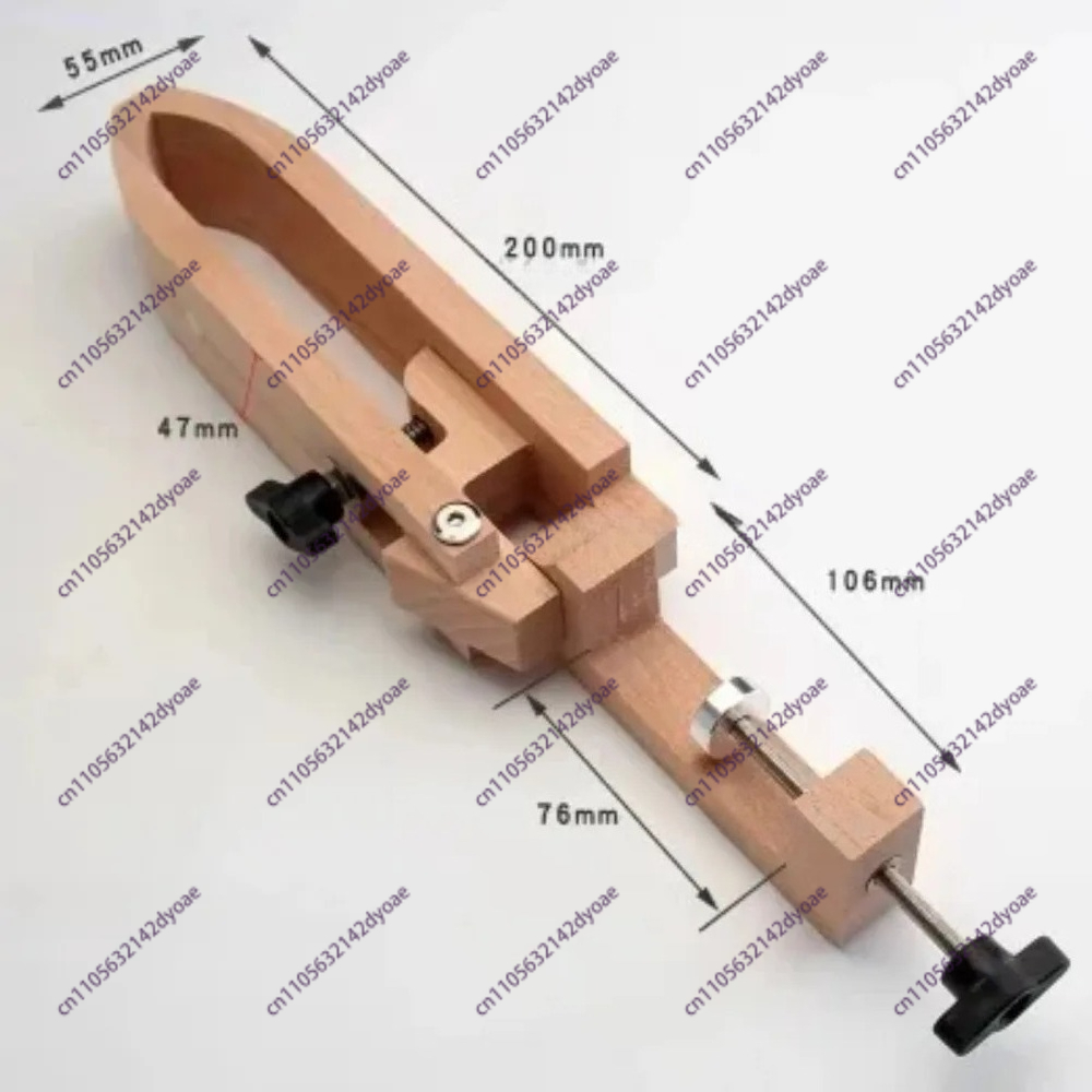 Leather Stitching Pony Clamp - Black Walnut Leather Hand Sewing Stitch