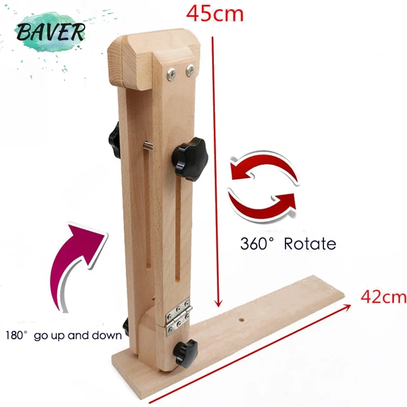 Leather Stitching Pony Clamp - BAVER Advanced Table Desktop Leather craft