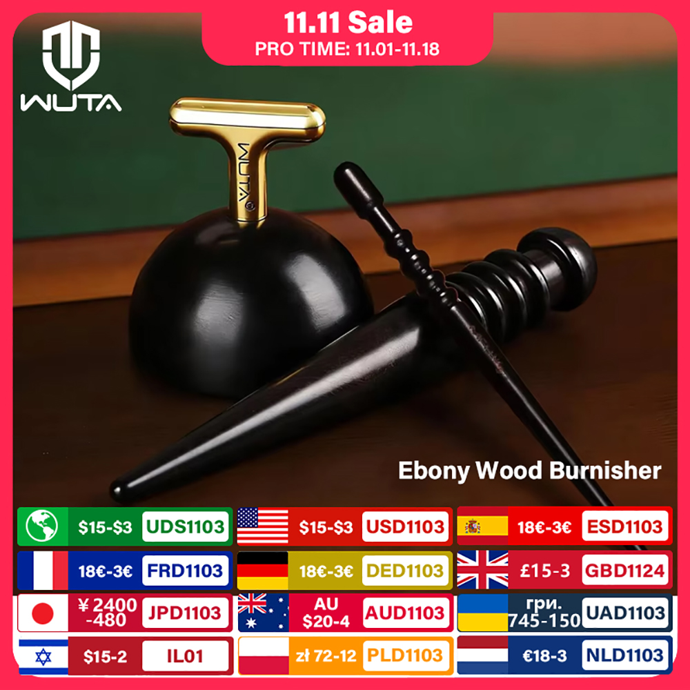 Leather Edge Beveler Set - WUTA 1PC Pro Leather Edge Burnisher