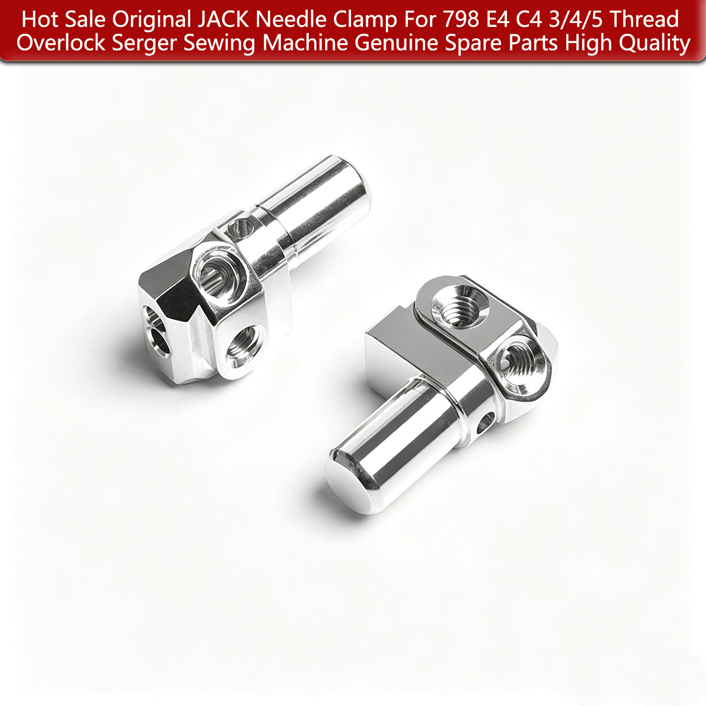 Overlock Sewing Machine 4 Thread - OEM Grade JACK Needle Clamp for