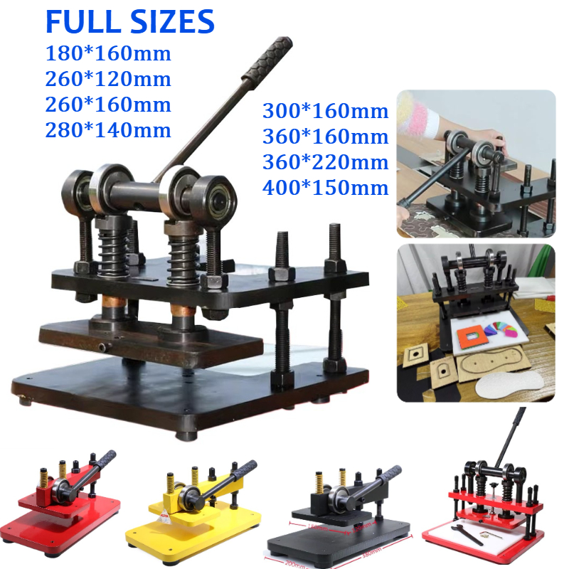 Full Size Leather Cutting Mach - огляд і ціна Leather Cutting Die Press