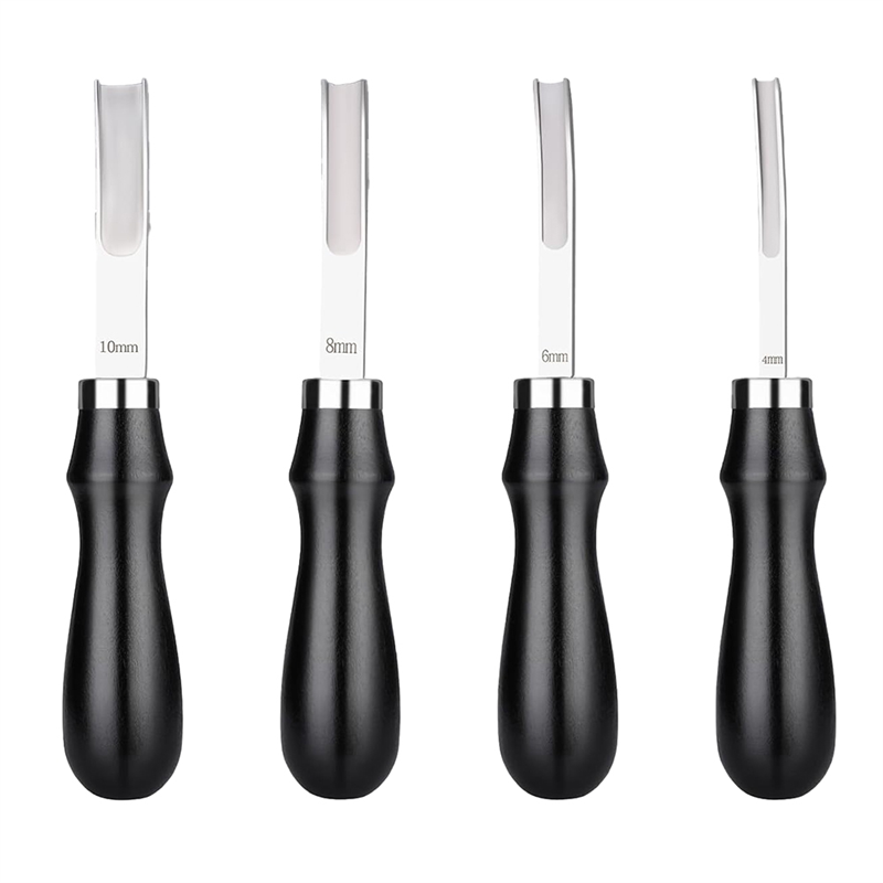 AA51 4 Size Leather Edge Bevel - огляд і ціна Leather Edge Beveler Set