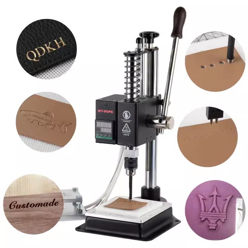 Small Manual Leather Stamping  - огляд і ціна Leather Cutting Die Press