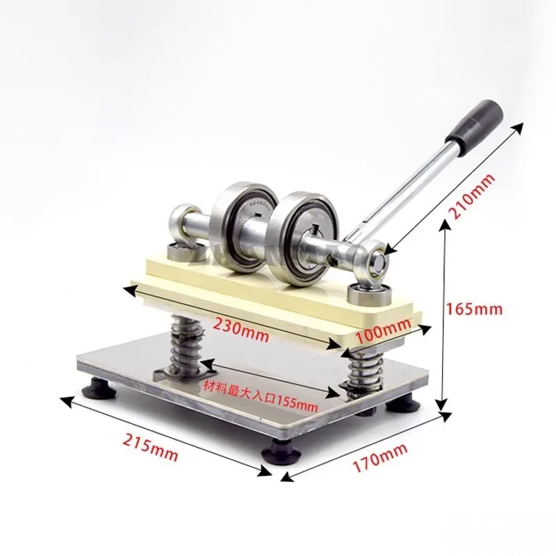 Double Wheel Hand Leather Cutt - огляд і ціна Leather Cutting Die Press