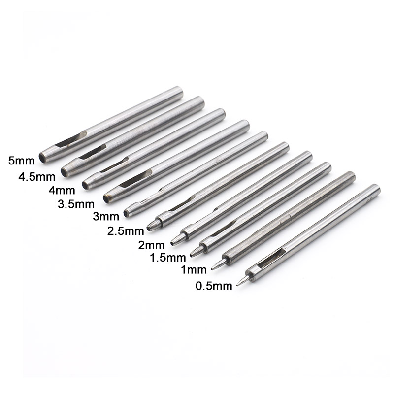 10pcs Rotary Leather Hole Punc - огляд і ціна Hand Press Hole Punch Leather