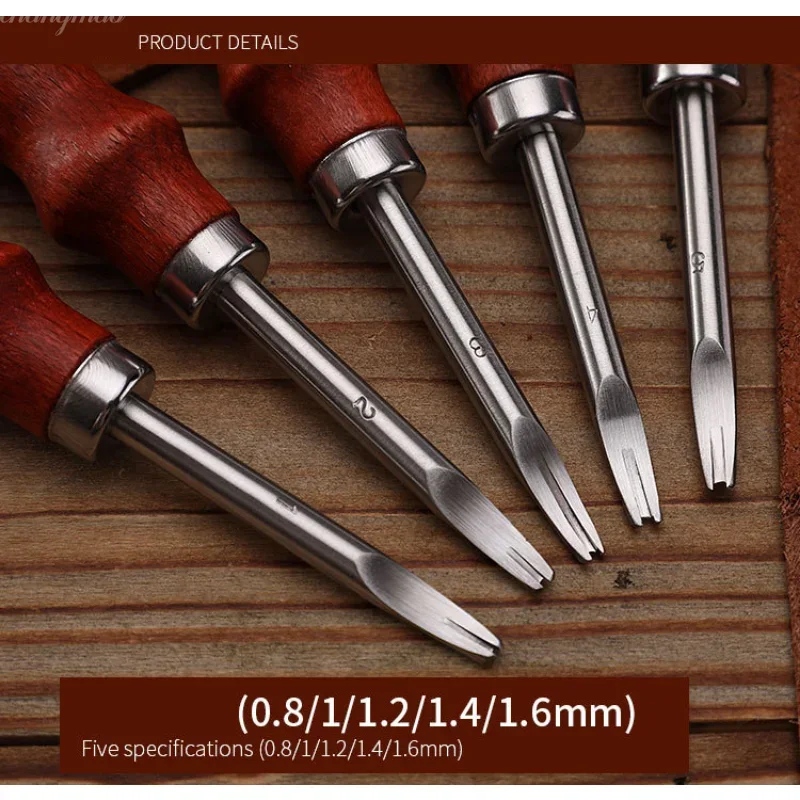 1pc Leather Edge Beveler Skivi - огляд і ціна Leather Edge Beveler Set