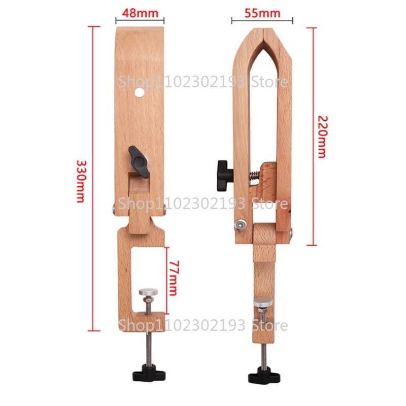 Foldable Wooden Clamp Adjustab - огляд і ціна Leather Skiving Machine