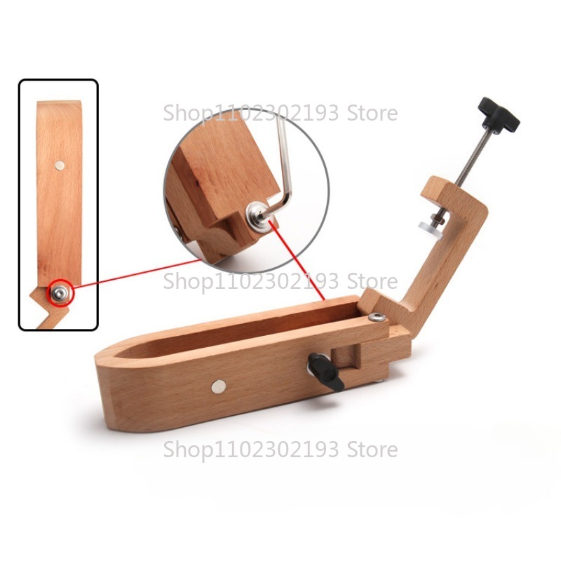 Foldable Wooden Clamp Adjustab - огляд і ціна Leather Skiving Machine