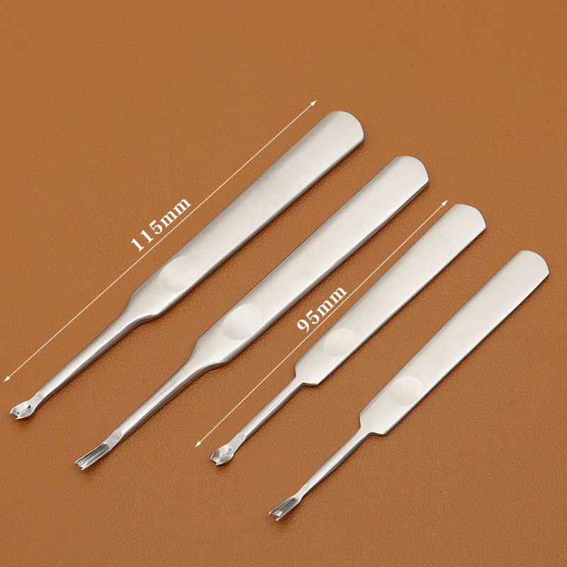 4Pcs Leather Groover Skiving T - огляд і ціна Leather Edge Beveler Set
