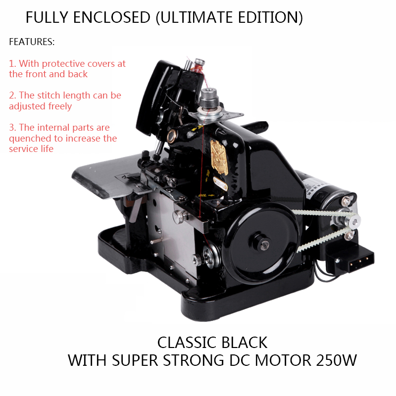 220V/180W/250W Household Sewin - огляд і ціна Overlock Sewing Machine 4 Thread