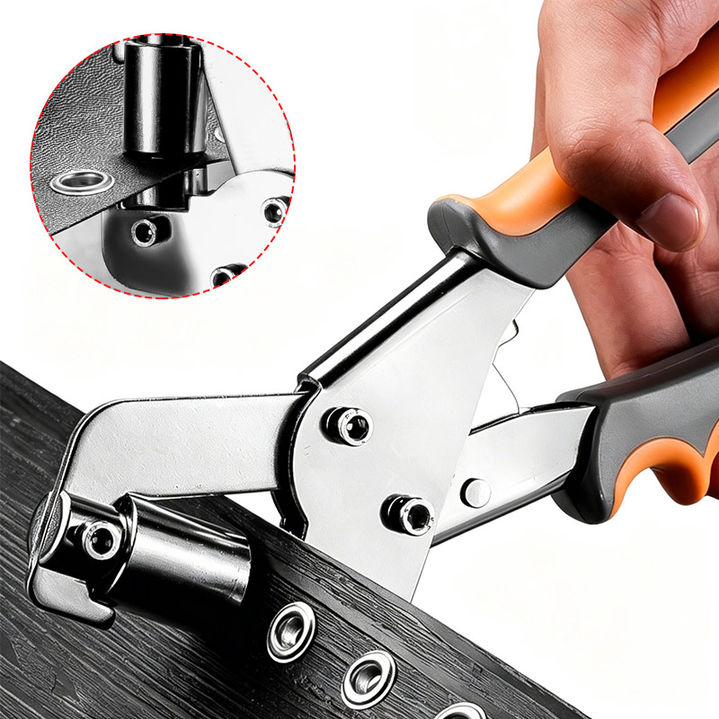 6mm 10mm Grommet Pliers Kit To - огляд і ціна Hand Press Hole Punch Leather