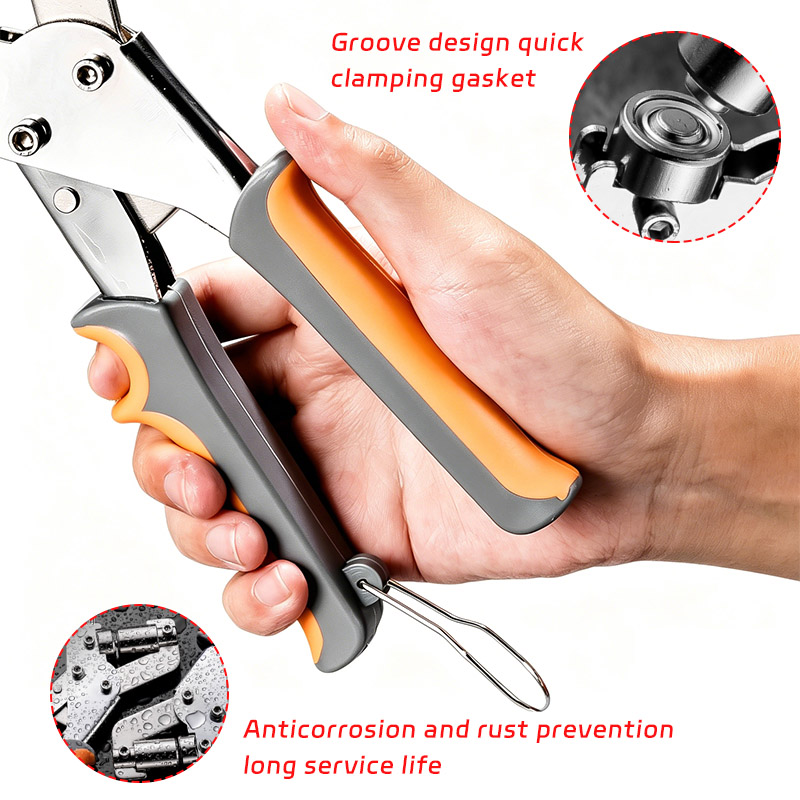 6mm 10mm Grommet Pliers Kit To - огляд і ціна Hand Press Hole Punch Leather