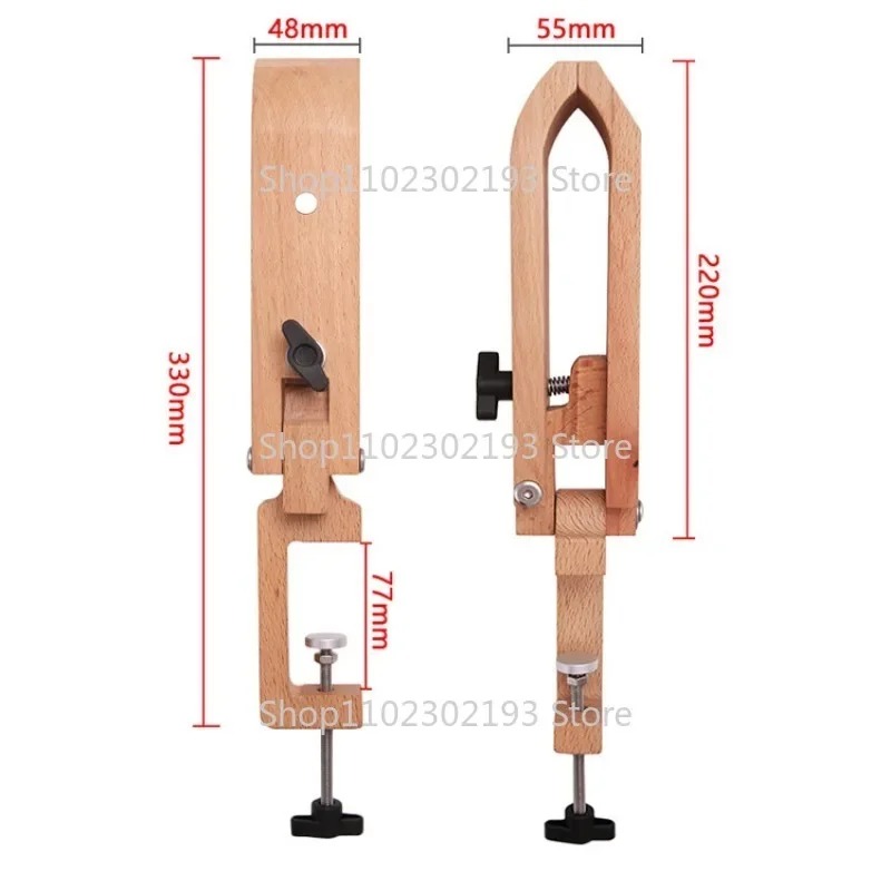 Foldable Wooden Clamp Adjustab - огляд і ціна Leather Stitching Pony Clamp