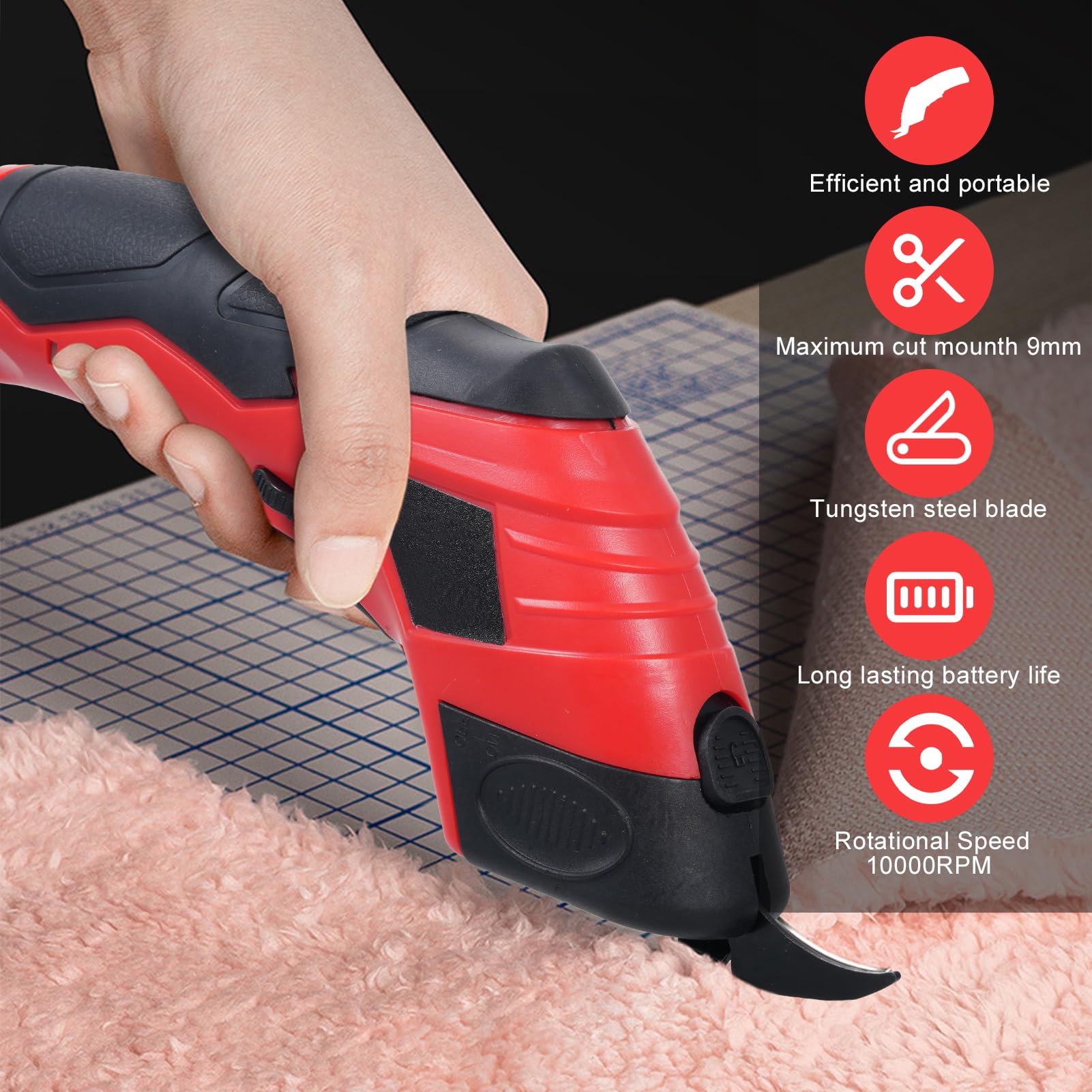 Cordless Electric Scissors Cut - огляд і ціна Leather Splitting Machine