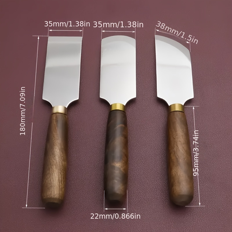 Leather Cutting Tools Straight - огляд і ціна Leather Edge Beveler Set
