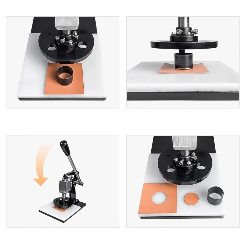 Manual Leather Die Cutting Mac - огляд і ціна Leather Cutting Die Press