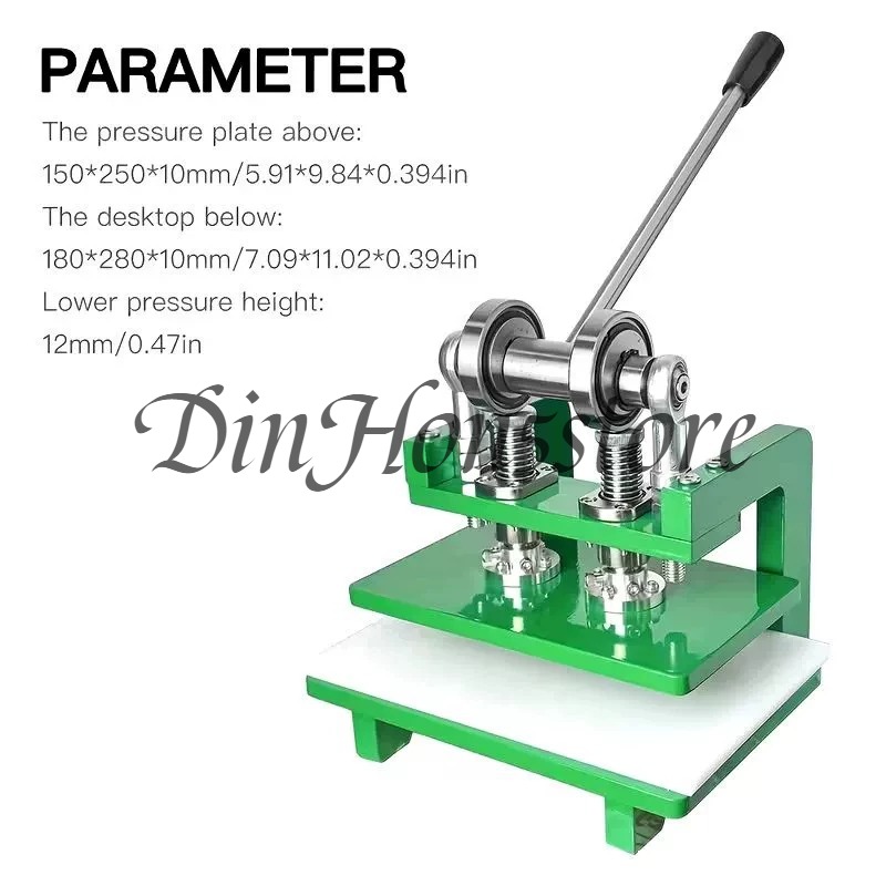 Manual Press Die Cutting Machi - огляд і ціна Leather Cutting Die Press