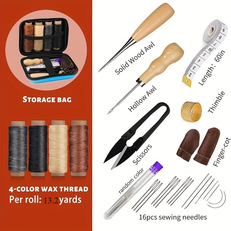 Leather Sewing Kit, Leather Re - огляд і ціна Leather Creaser Machine