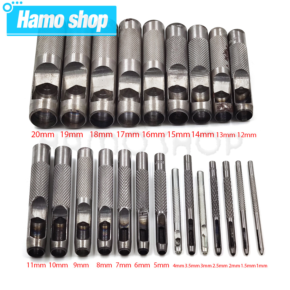 1.0mm-25mm All Size Pick Leath - огляд і ціна Hand Press Hole Punch Leather