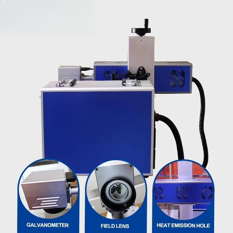 30W Split Type CO2 Laser Marki - огляд і ціна Leather Splitting Machine