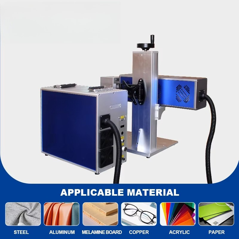 30W Split Type CO2 Laser Marki - огляд і ціна Leather Splitting Machine