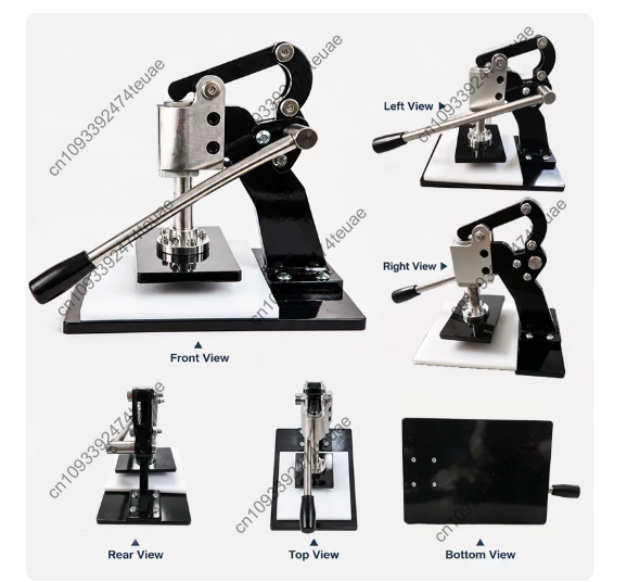 E09 Manual Lever Press Machine - огляд і ціна Leather Cutting Die Press