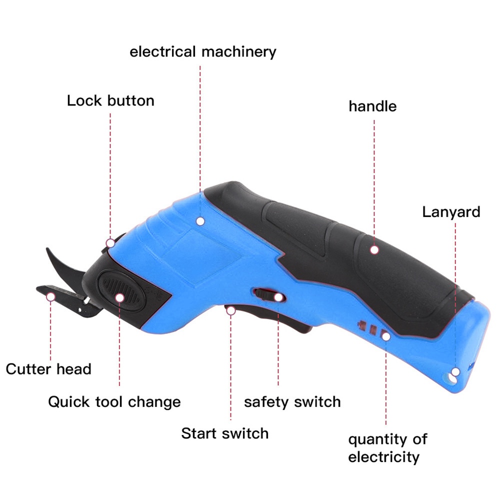 3.6V Electric Scissors Fabric  - огляд і ціна Leather Splitting Machine